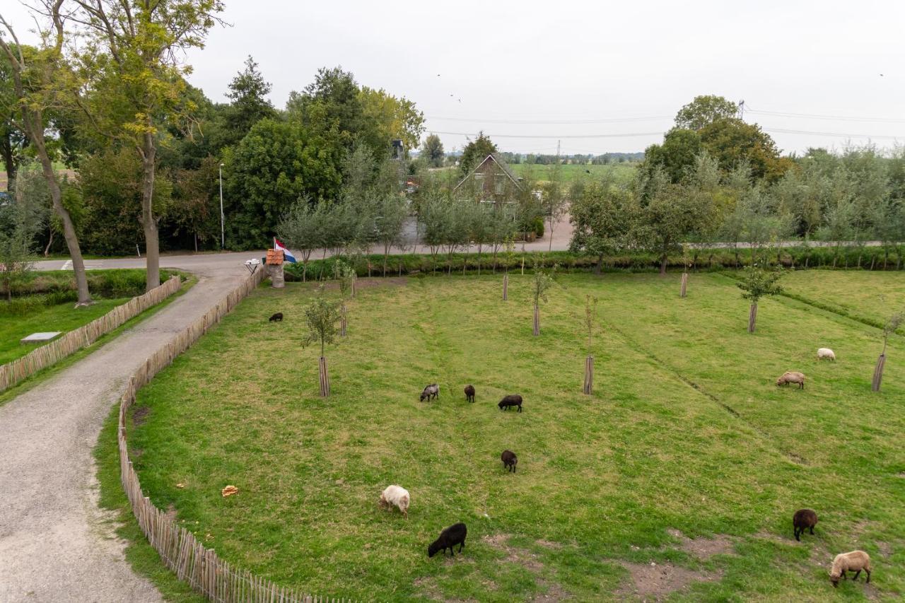 Vrijstaand huisje, dichtbij Kinderdijk Oud-Alblas Buitenkant foto